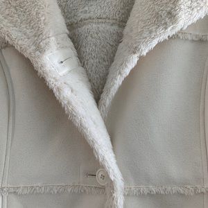 Ladies faux suede coat